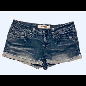 Charlotte Russe Jean Shorts Size 6